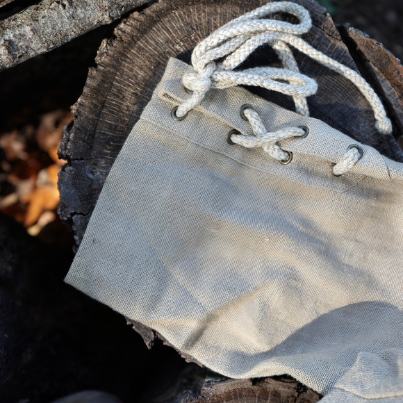 Vintage Beige Maxi Linen Dress with Leather Belt, Cottagecore, Dirndl Dress - Picture 3 of 8